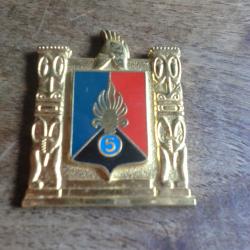 insigne 5° régiment mixte du pacifique légion étrangére