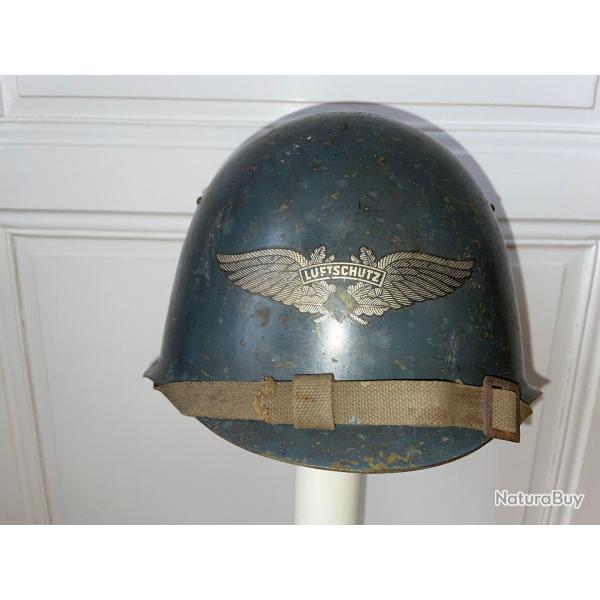 Casque SSH39 Russe URSS rutilis Luftschutz WW2.