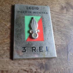 insigne 3° R.E.I   régiment  infanterie  légion étrangére