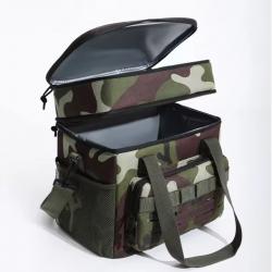 Sac à déjeuner tactique isotherme 2 couches étanche repas pique-nique Camping Camo Vert