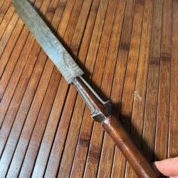 ÉPÉE COURTE NTSAKH OU FA AFRIQUE GABON OU CAMEROUN DEBUT 1900