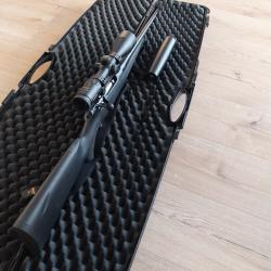 Carabine sauer 100 classic xt synthétique 30.06 avec moderateur sans optique