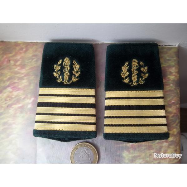 lot paulettes verte fourreaux colonel pharmacie service de sant