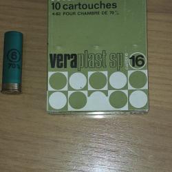 MANUFRANCE boîte de 10 munitions VERAPLAST 1er génération vendu par poudrenoirepro