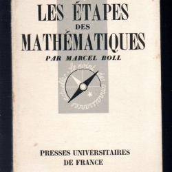 les étapes des mathématiques  que sais-je marcel boll