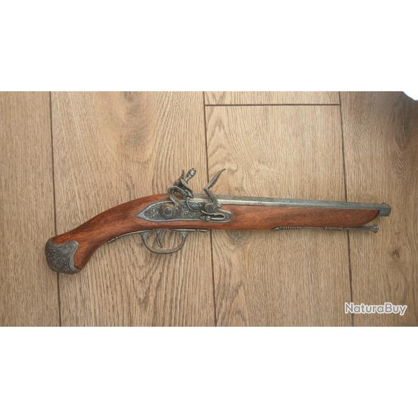 Pistolet factice Flintlock rplique 1670