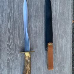 Dague artisanale de chasse