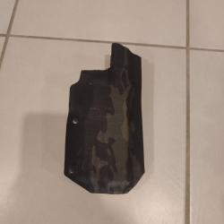 Holster TPX rigide MOLLE multicam noir