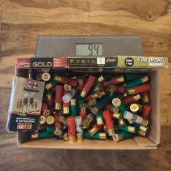 1 sans prix de réserve gros lot de 9.400kg cartouches calibre 16