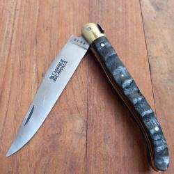 Grand et Rare Couteau LAGUIOLE L ABEILLE  Manche en Corne d ANTILOPE