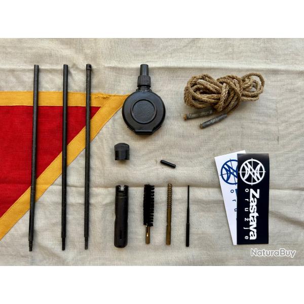 Lot accessoires d'entretien d'origine pour fusil sniper Yougoslave ZASTAVA M76 - JNA AK YUGO