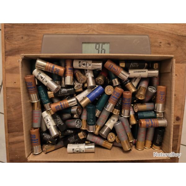 1 sans prix de rserve 9.600kg de cartouches acier cal12