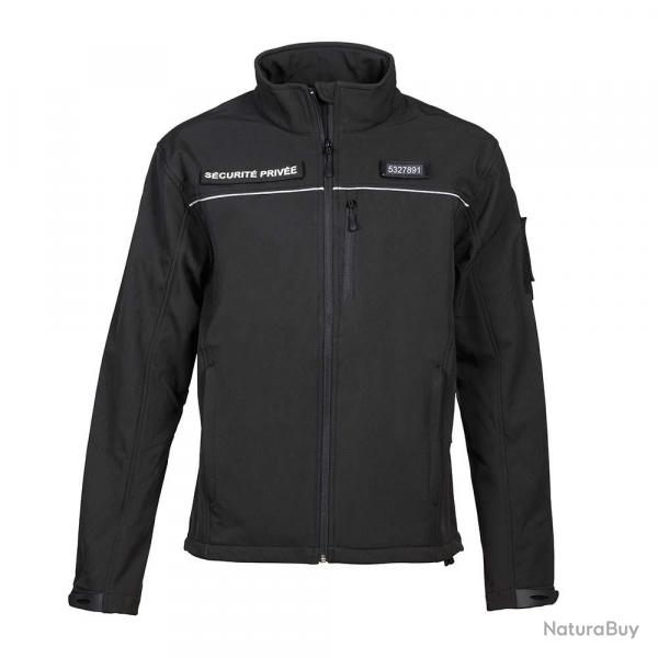 Blouson softshell scurit 3XL NOIR