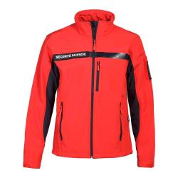 Blouson softshell sécurité Incendie 3XL ROUG