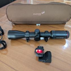Ensemble Lunette Kite K6 1.6-10x42i HD + Sig Sauer Romeo 3XL + montages Warne QD