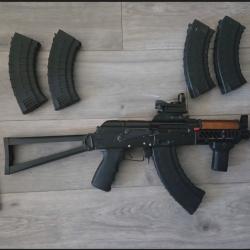 Réplique airsoft AKS74UN Platinium Z-Spec Mod1