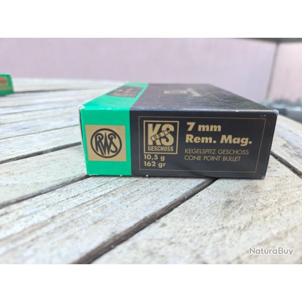 Lot 2 bote 7RM RWS 162gr