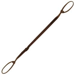 Bretelle Fusil Country Sellerie en Croûte de Cuir - Boutons Métalliques - Confort et Robustesse pour