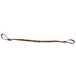 Bretelle Cuir Pleine Fleur Double Lasso Country Sellerie - Robustesse et Confort - Ajustement Optima