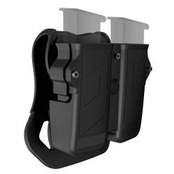 Porte-chargeurs double - ambidextre - 9mm/.45 etc. - LIVRAISON GRATUITE