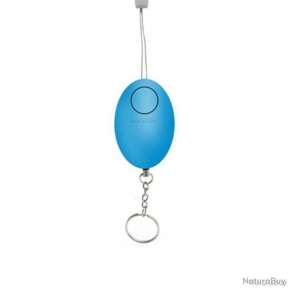 Porte-clefs alarme anti-agression 120 dcibels - bleu - LIVRAISON GRATUITE