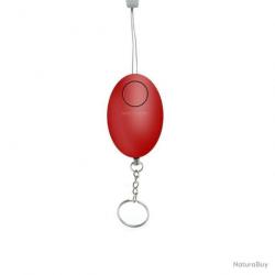 Porte-clefs alarme anti-agression 120 décibels - rouge - LIVRAISON GRATUITE