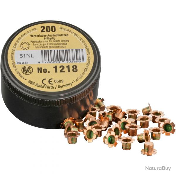 Amorces poudre noire No. 1218  5,9 mm