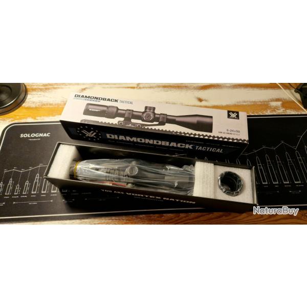 lunette diamondback tactical 6-24*50 EBR-2C Mrad