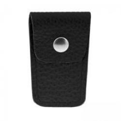 Etui cuir noir pour ciseaux pliants « NOGENT », HB 520, 10 cm inox (Réf. 6842).
