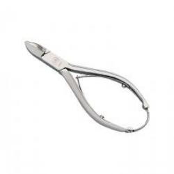 Pince HB à ongles  américaine 10 cm, acier français inox, mors concaves