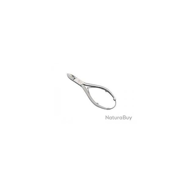 Pince HB  ongles  amricaine 10 cm, acier franais inox, mors concaves