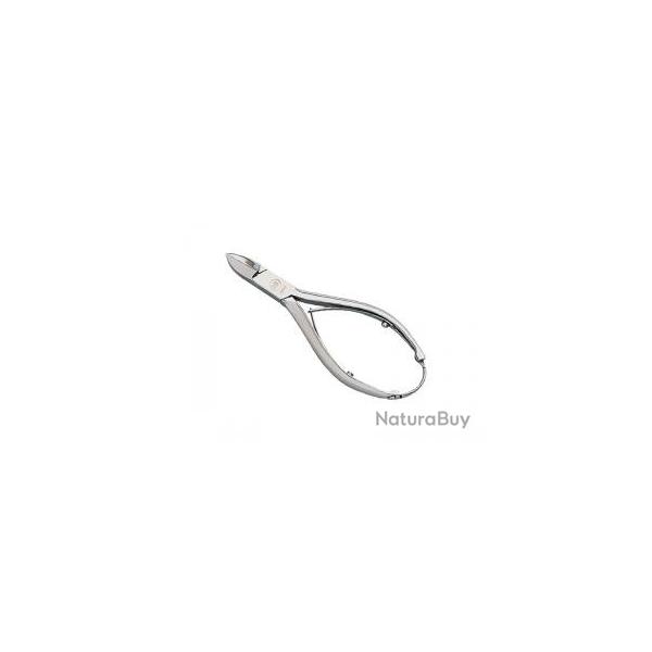 Pince HB  ongles  amricaine 13 cm, acier franais inox, mors concaves