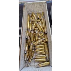 Lot de 50 douilles Peterson calibre 300 Norma tirées 1 fois nettoyées et recuites