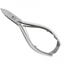 Pince HB à ongles incarnés, acier français inox satiné, mors droits