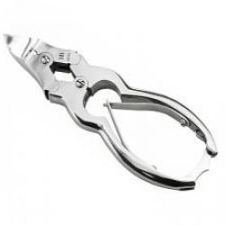Pince HB à ongles 4 articulations 16 cm, acier français inox, mors concaves