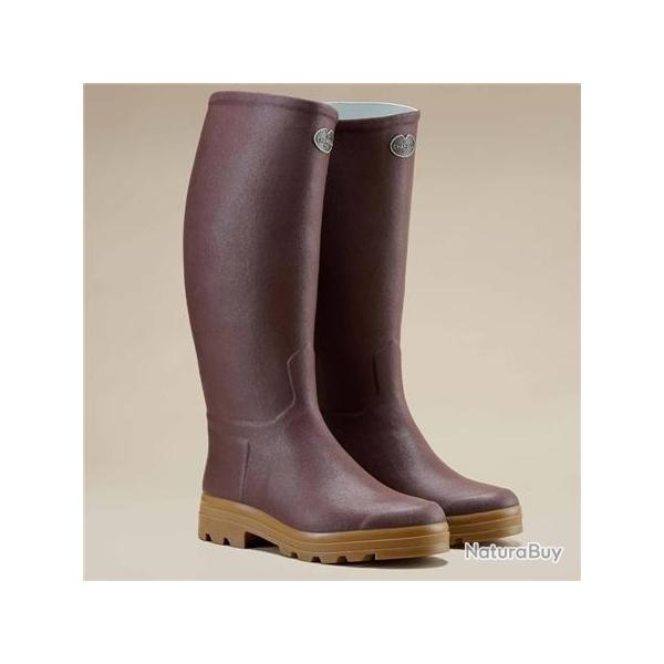 Bottes Homme Le Chameau Saint Hubert - Marron