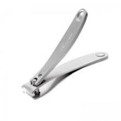 Coupe-ongles dovo 6 cm inox satiné (pour les ongles de mains), étui cuir.