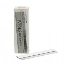Paquet de 10 lames Feather platinium pour rasoir à effiler AMA inox, lame interchangeable ref. 2469.