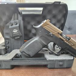 Sig Sauer  P320  9 mm Pak + holster inside + embout lance balles caoutchouc + 10 balles caoutchouc