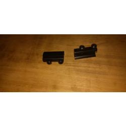 2 Rehausses/adaptateur 14 mm pour rail picatinny