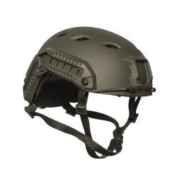 Casque d'entraînement Mil-Tec Paratrooper US Fast + Rails - Vert olive