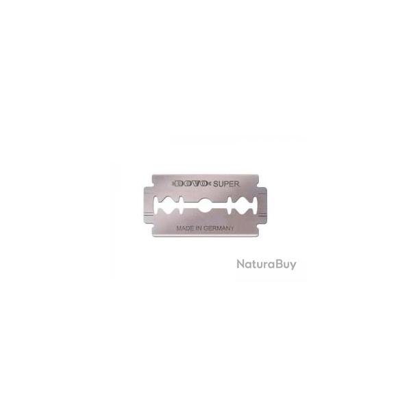 Bote de 10 + 10 lames inox DOVO pour Shavette.