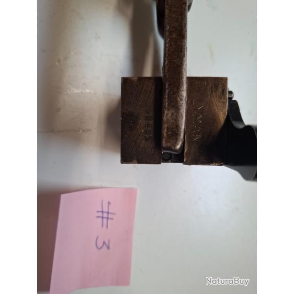 Moule 2 cavits Lyman 358 495 + pince RCBS
