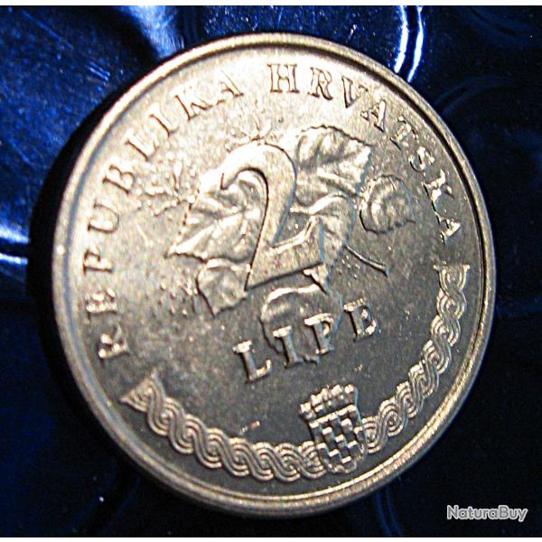 Croatie  piece de 2 lipe 1997 superbe