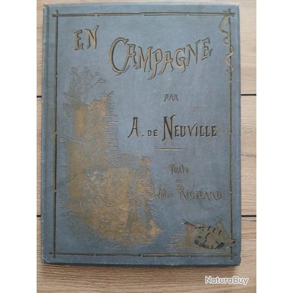 Livre historique guerre de 1870 par A de Neuville