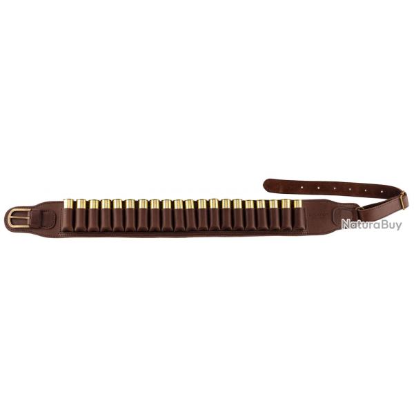 Cartouchire en cuir gras Country Sellerie pour cartouches Cal. 20