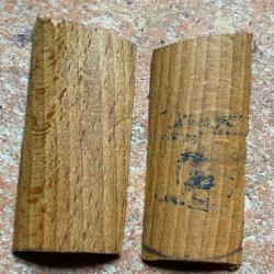 Ébauche de plaquettes pour pistolet 6.35