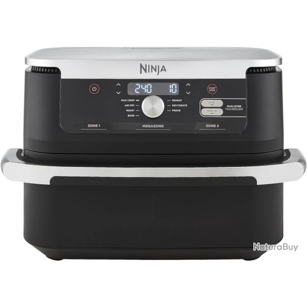 Foodi FlexDrawer Air Fryer, Dual Zone Avec Sparateur Amovible, Grand Tiroir de 10.4 L, 7-en-1