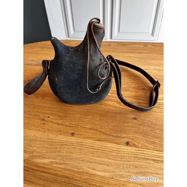 Gourde franaise ww1 modle 1877, 1 litre, chasseur  pied, poilu, 14/18 ,grande guerre.