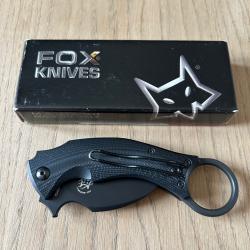Fox Black Bird Bastinelli FX-591 Black karambit